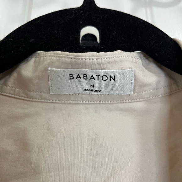Aritzia Babaton light beige button up - Picture 4 of 5